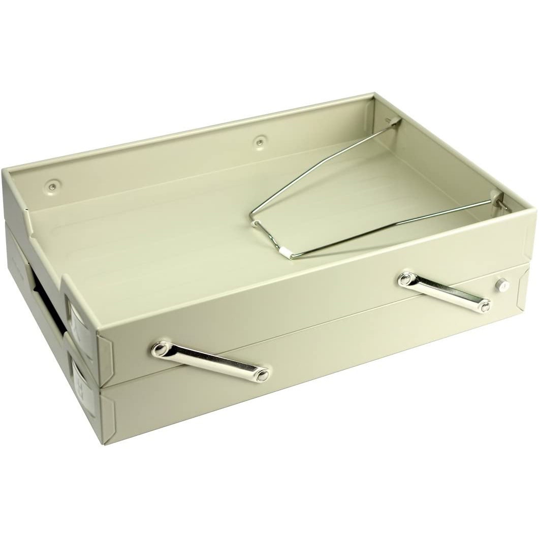 (まとめ) コクヨ スチールトレー A4タテ2段 ライトグレー ST-2M 1個 〔×5セット〕 まとめ) コクヨ スチールトレー A4タテ2段 ライトグレー ST-2M 1個 〔×