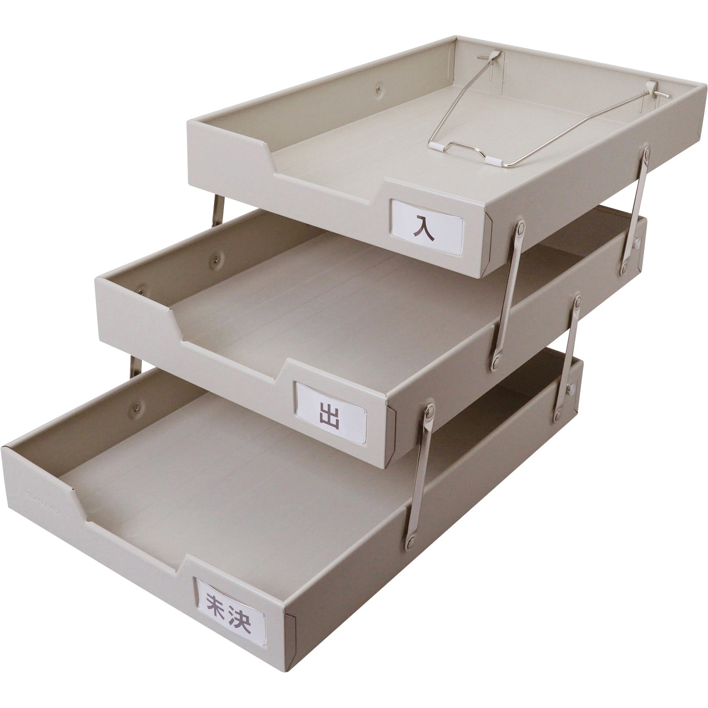 ST-3M スチールトレー A4縦3段 1個 コクヨ 【通販モノタロウ】 5,458円