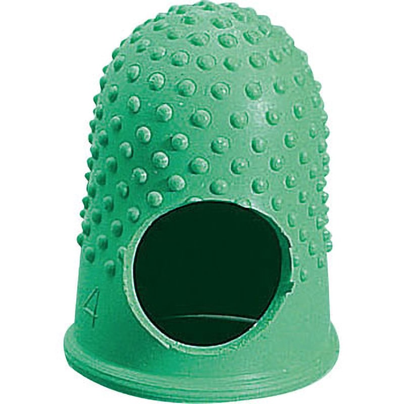 メク-9 穴あき事務用指サック(抗菌仕様) コクヨ グリーン色 大サイズ 1