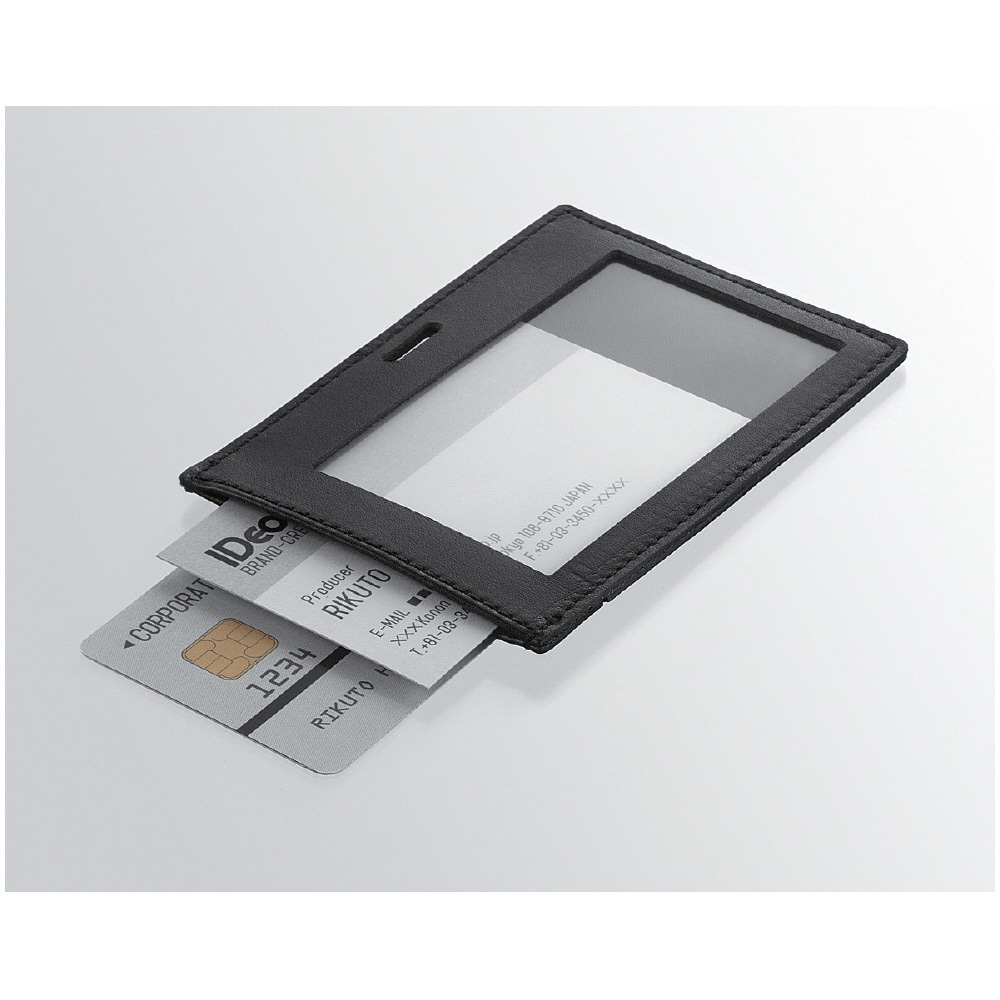 NM-RK195D ネームカードホルダーIDEO H コクヨ 黒色 1個 NM-RK195D
