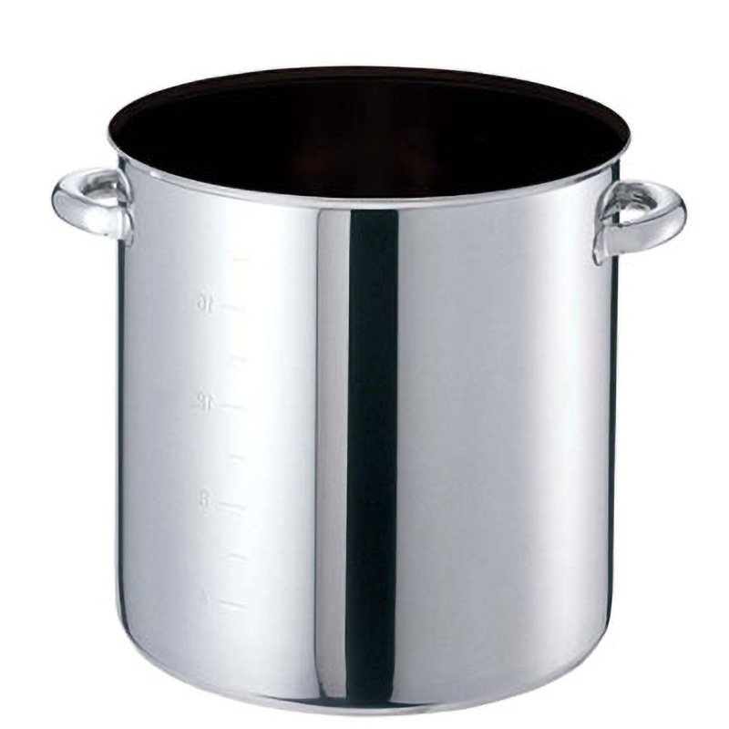 EBM モリブデンジⅡプラス 寸胴鍋  蓋無 ノンスティック EBM(江部松商事) 容量15L サイズ27cm外径290mm 28,485円