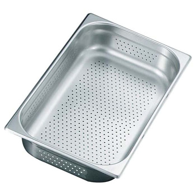 プロシェフ 18-8 穴明ガストロノームパン EBM(江部松商事) 容量20L