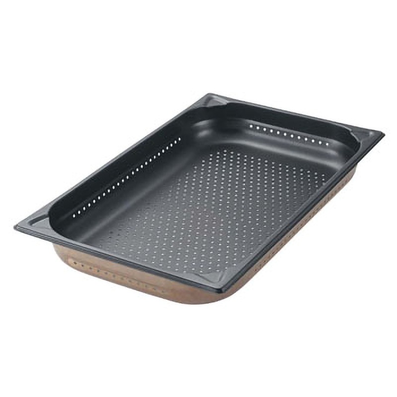 プロシェフ18-8ノンスティック 穴明ガストロノームパン EBM(江部松商事) 容量5.4L 6,018円