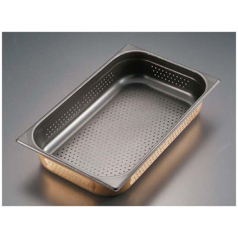 プロシェフ18-8ノンスティック 穴明ガストロノームパン EBM(江部松商事) 容量8.7L