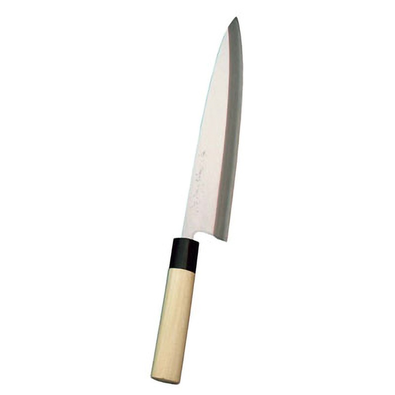 21cm 堺實光 上作(白鋼ニ号)身卸庖丁 實光 刃渡り21cm全長360mm