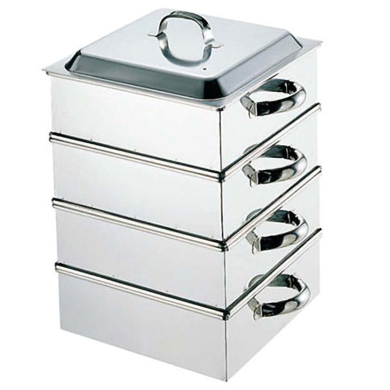 EBM 18-8 業務用角蒸器 EBM(江部松商事) 蒸し鍋 【通販モノタロウ】