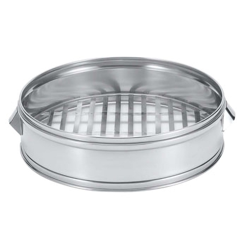 18吋 EBM ステンレス 中華セイロ(メッシュ底)本体 1個 EBM(江部松商事) 【通販モノタロウ】