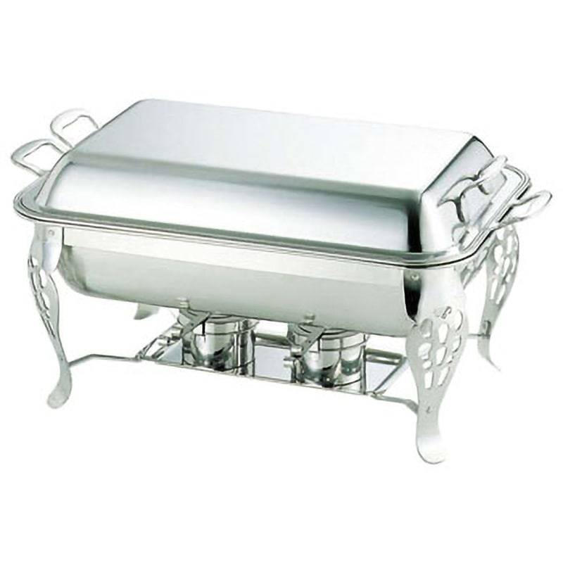 22インチ UK 18-8 共柄 角チューフィングディッシュ S/W兼用 外鍋 1台 UK(三宝) 【通販モノタロウ】 12,905円