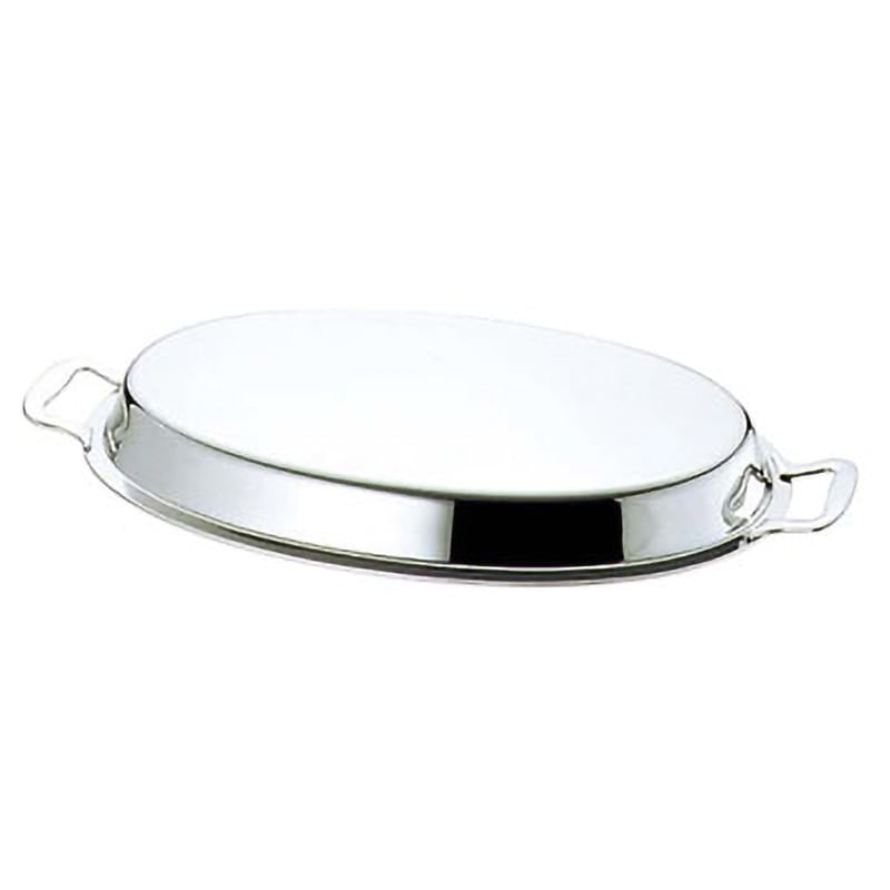 20インチ UK 18-8 ユニット 小判湯煎Eカバー スタッキング式 1個 UK(三宝) 【通販モノタロウ】