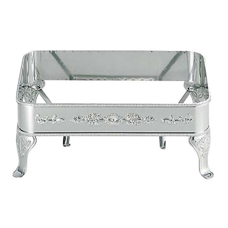 20インチ UK 18-8 ユニット 角湯煎Aスタンド(ランプ付) 1個 UK(三宝) 【通販モノタロウ】