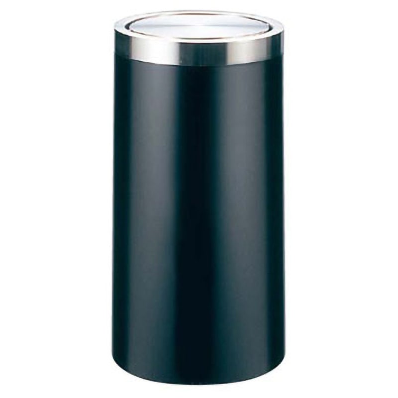 MB-300D EBM 丸 ダストボックス EBM(江部松商事) プッシュ式 ブラック色   MB-300D