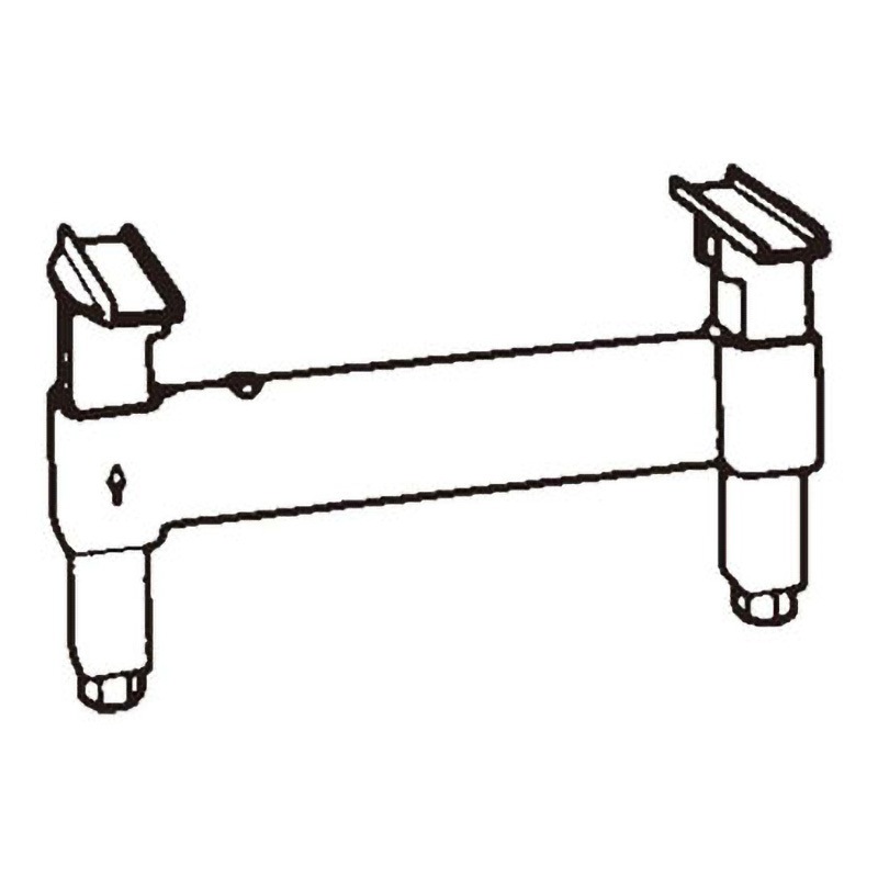 CPDS14H6 カムシェルフ用 ダネッジスタンド 1個 キャンブロ 【通販モノタロウ】