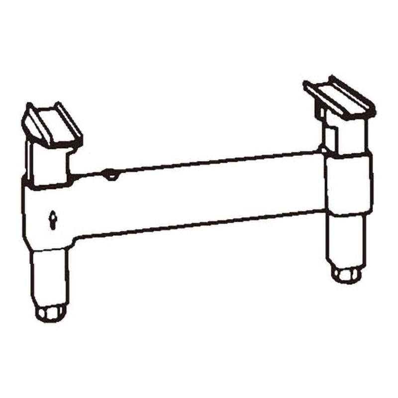 CPDS18H6 カムシェルフ用 ダネッジスタンド 1個 キャンブロ 【通販モノタロウ】