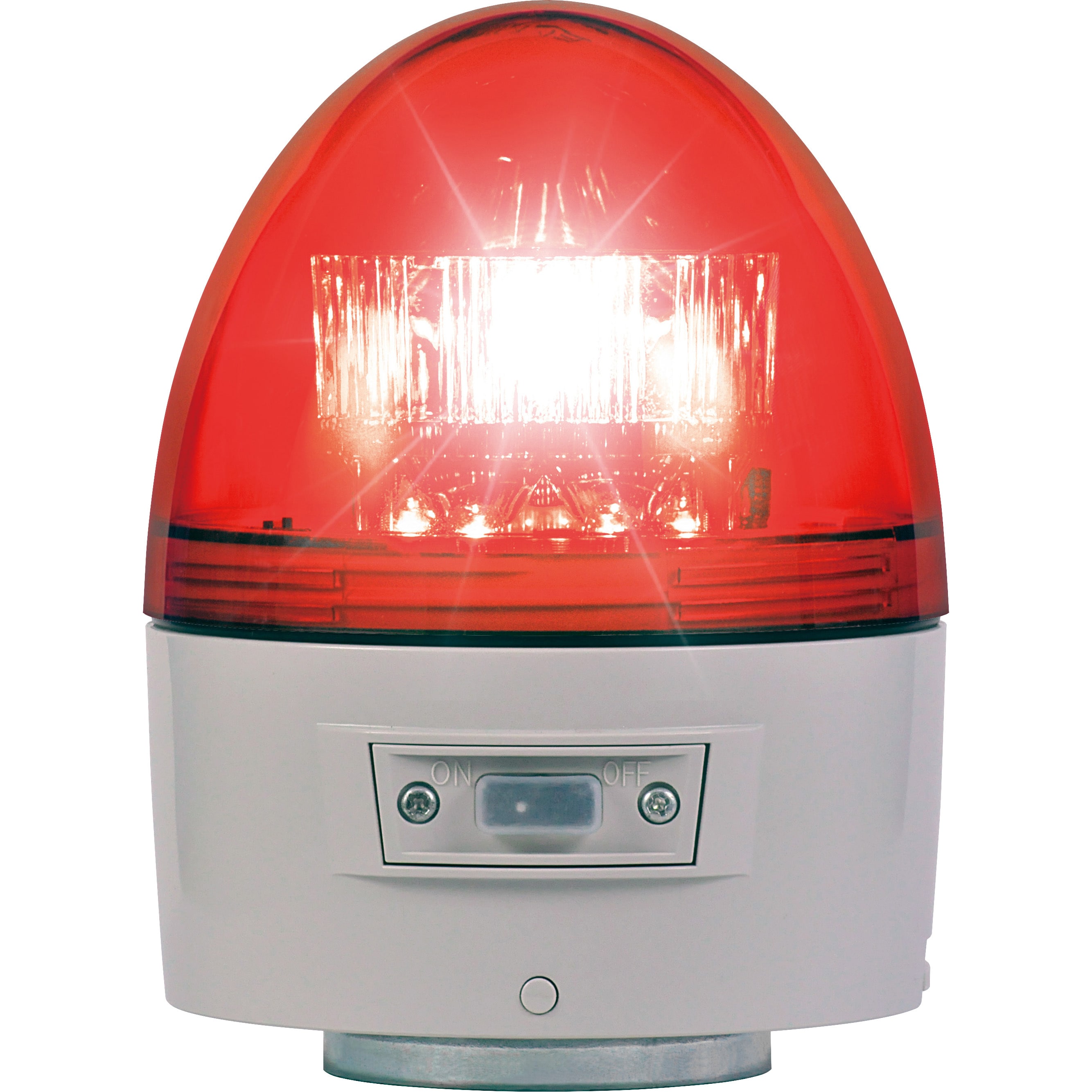NIKKEI ニコハザードFAB VK16H型 LED警告灯 赤 (1個) 品番：VK16H-004F3R - 1