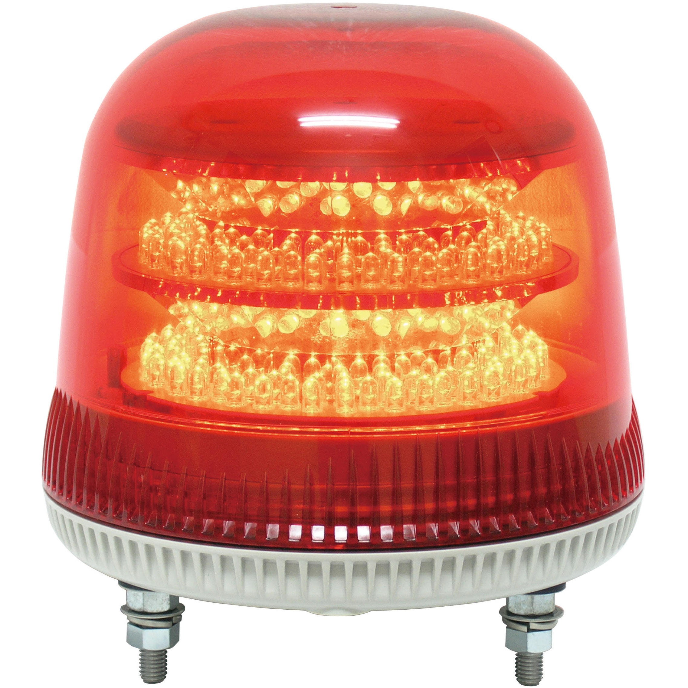 VL17M-024AR LED回転灯 24V 日恵製作所 赤色 寸法Φ170mm  VL17M-024AR