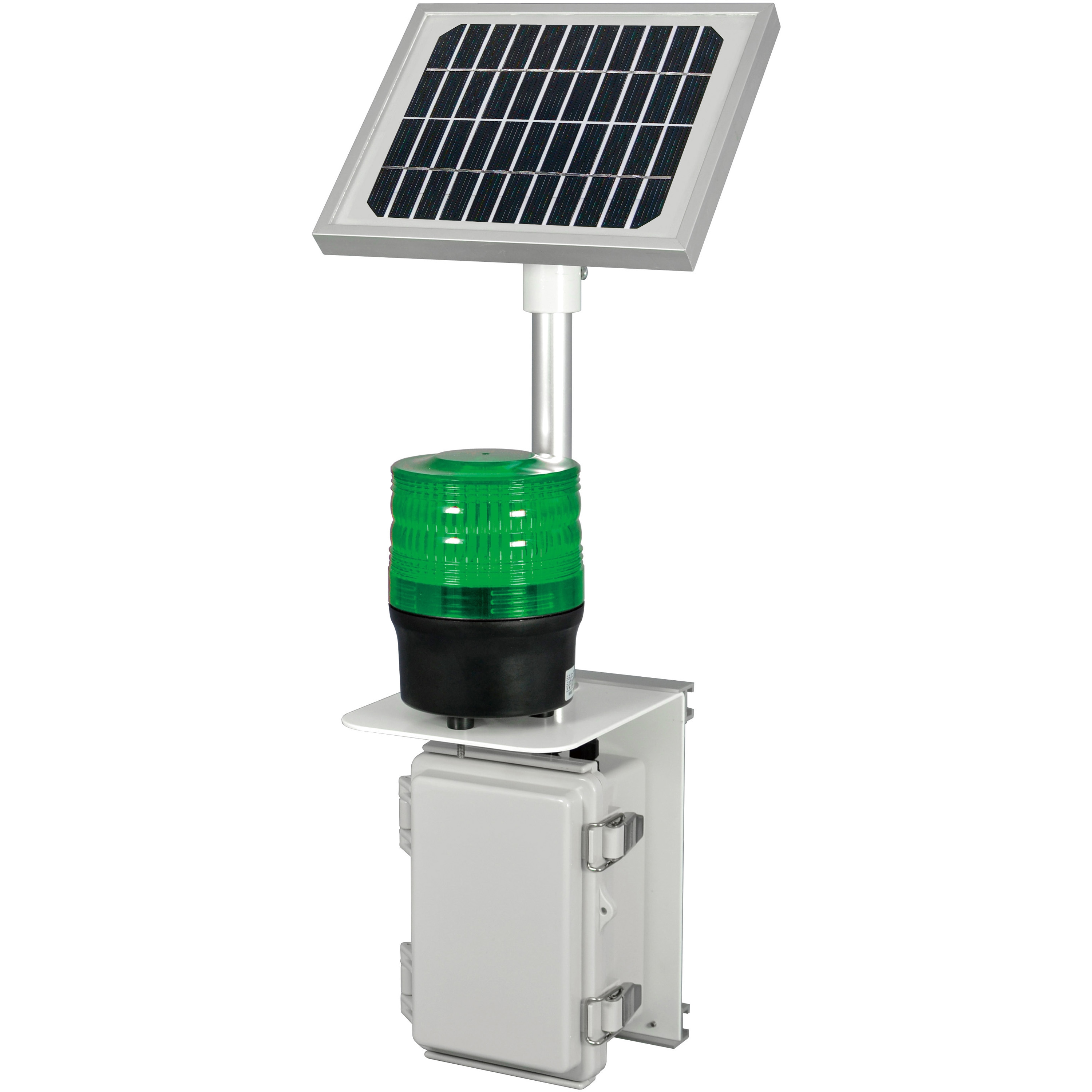 VM09S-007KG/J1 ソーラー式LED回転灯Φ90/ニコソーラータフ 日恵製作所 緑色