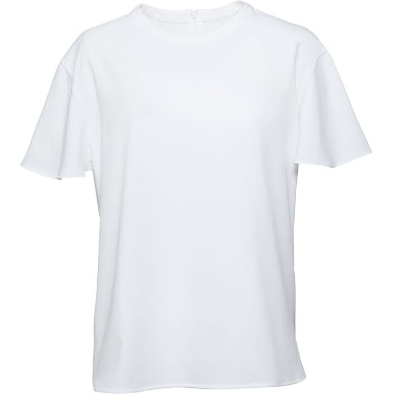 EST-703 ENJOY EST-703 Mat draoe strech プルオーバー(半袖) カーシーカシマ 女性用 ホワイト色 マットドレープストレッチ 13号サイズ