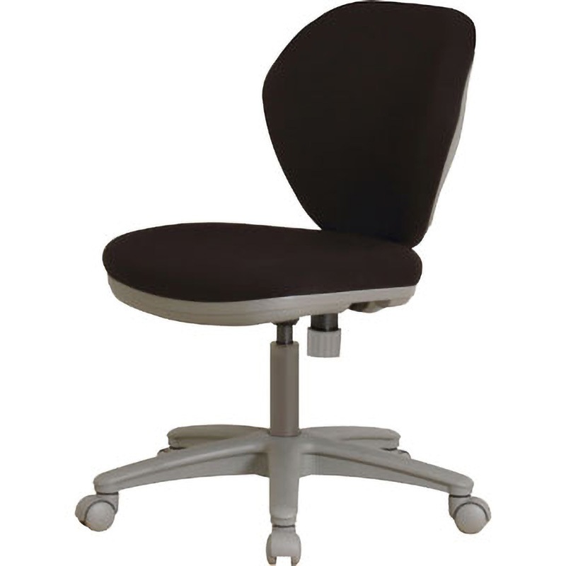 ALPHA-G(BK) オフィスチェア 弘益 張地:布 ブラック色 本体幅440mm奥行570mm高さ800～930mm 14,785円