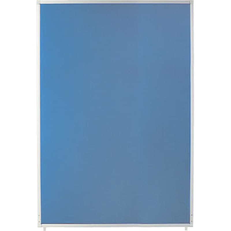 PSA-1812A(BL) アルミパーティション 弘益 ブルー色 本体幅1200mm奥行25mm高さ1800mm