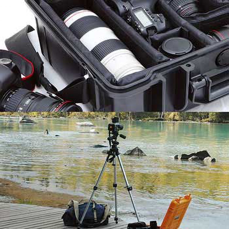 R-407-BK ミディアムケースR-407 NEOKEEPR(ネオキーパー) 有効内寸法・幅291mm有効内寸法・奥行410mm