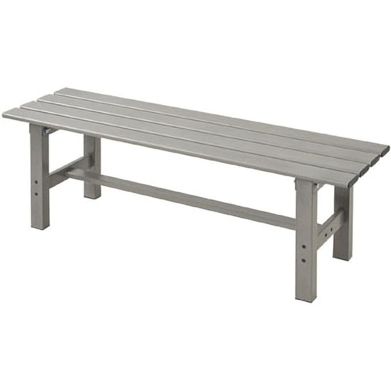 ABT-120(GY) アルミ縁台 YAMAZEN(山善) 幅1200mm奥行360mm高さ400mm