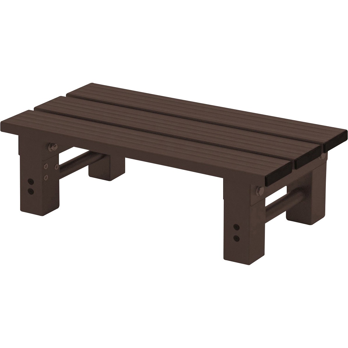 YM-540S(DBR) アルミステップ踏み台 YAMAZEN(山善) 段数1 幅540mm奥行