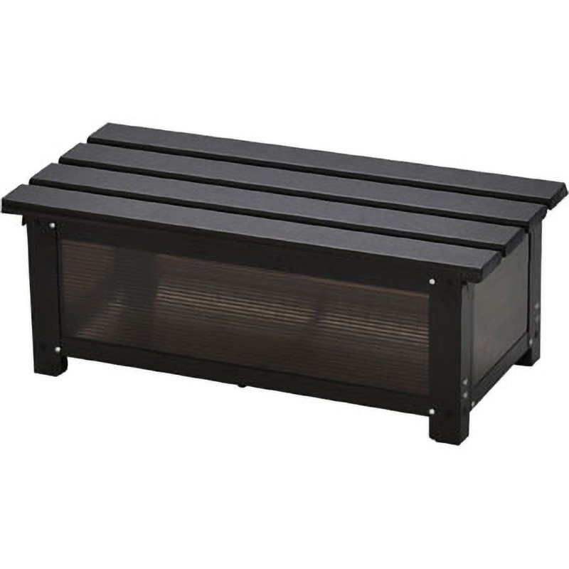 KSS-74L(DBR) アルミステップストッカー YAMAZEN(山善) ブラウン