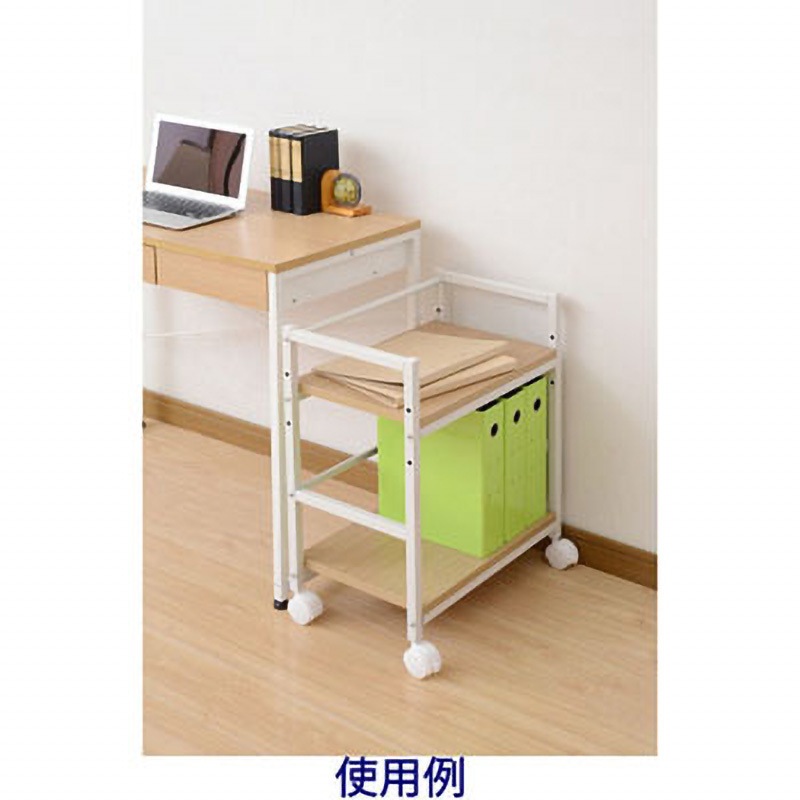 【新着商品】YAMAZEN デスク下ワゴン 2段 W500×D295×H605m Amazon｜山善(YAMAZEN) デスク下ワゴン キャスター付き 2段