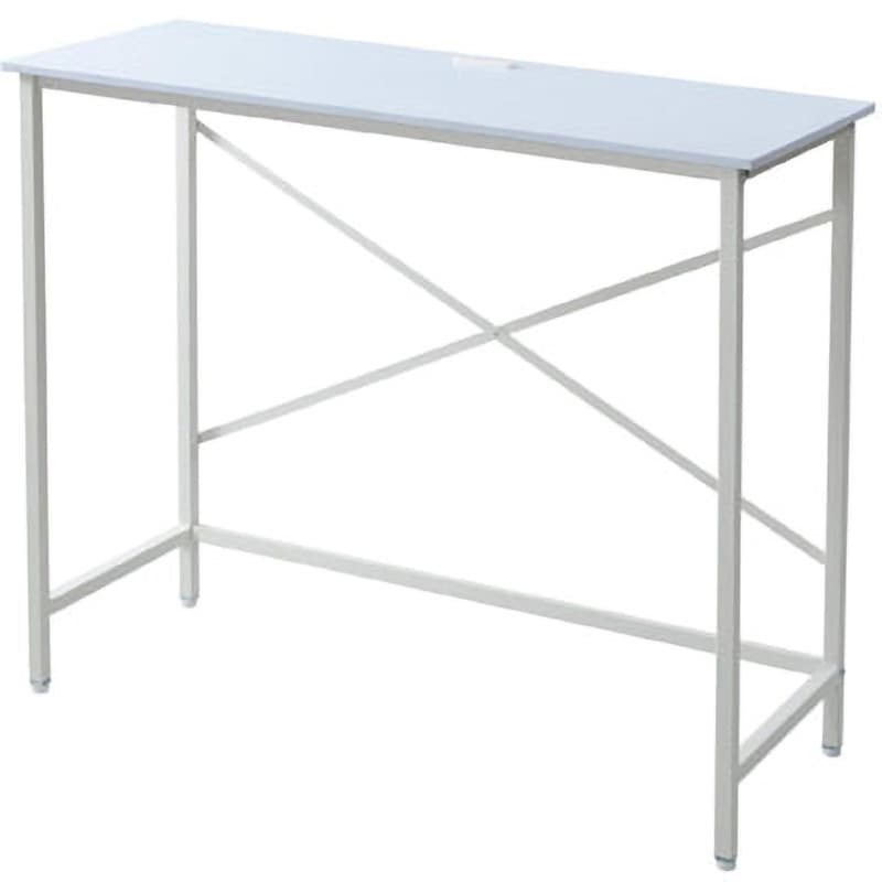 FSD-1248E(WH) スタンディングデスク コンセント付き YAMAZEN