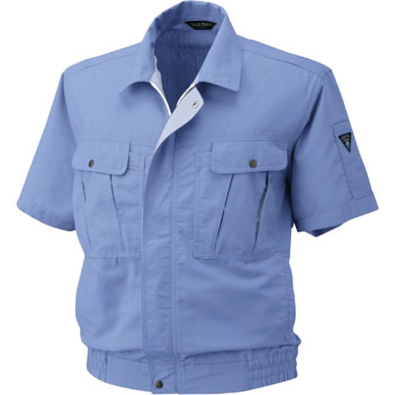 JP162 半袖ブルゾン JP162 アルトコーポレーション 春夏 ロイヤルラベンダー色 S着丈62cm