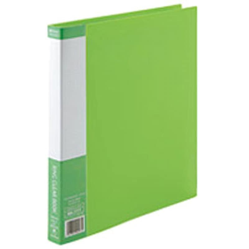 D051J-10GR リング式クリアーブック スマートバリュー グリーン色 背幅27mm 1箱(10冊) D051J-10GR