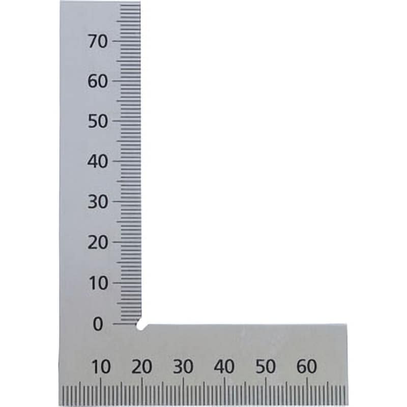 E-100 目盛付平形スコヤ 1個 新潟精機(SK) 【通販サイトMonotaRO】