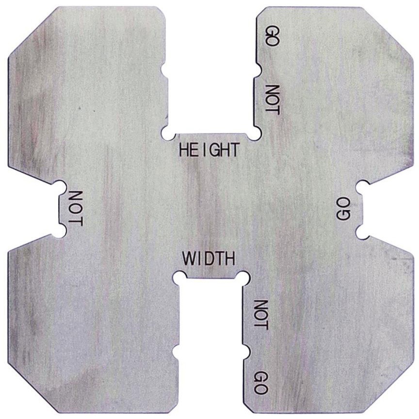 新潟精機 GST-2 ガスケット幅・高さ測定限界ゲージ GST2 新潟精機 GST-3 ガスケット幅・高さ測定限界ゲージ ガスケット幅×高さ