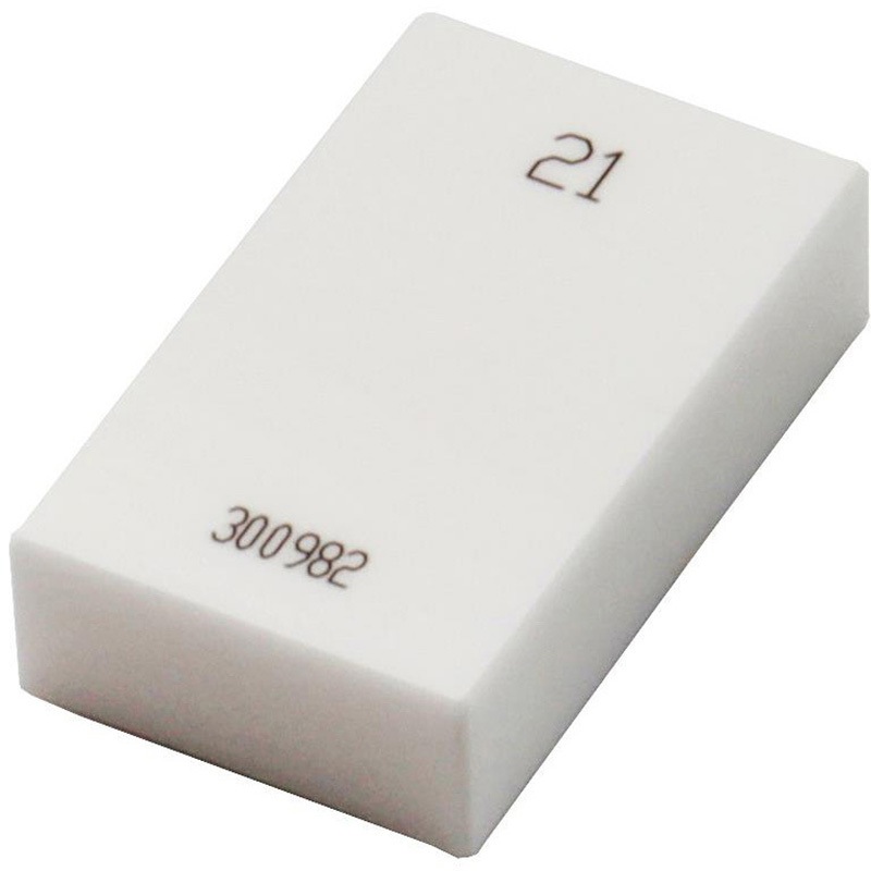 BC0-2100 セラミックブロックゲージ 0級相当 SK(新潟精機) 呼び寸法21.00mm 1個 BC0-2100 10,485円