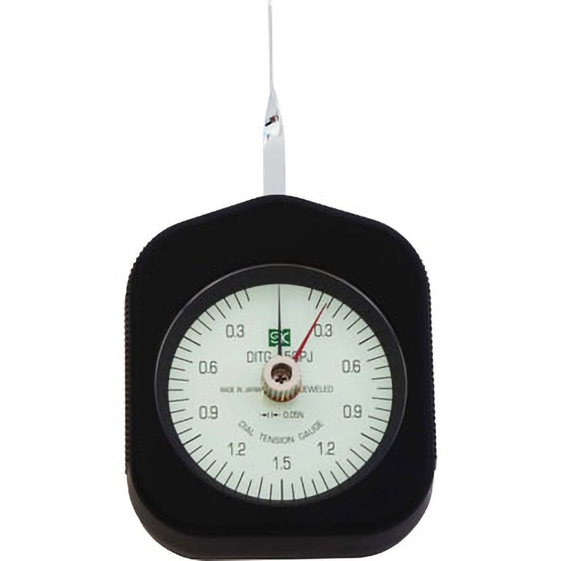 DITG-150PJ ダイヤルテンションゲージ 1個 SK(新潟精機) 【通販モノタロウ】