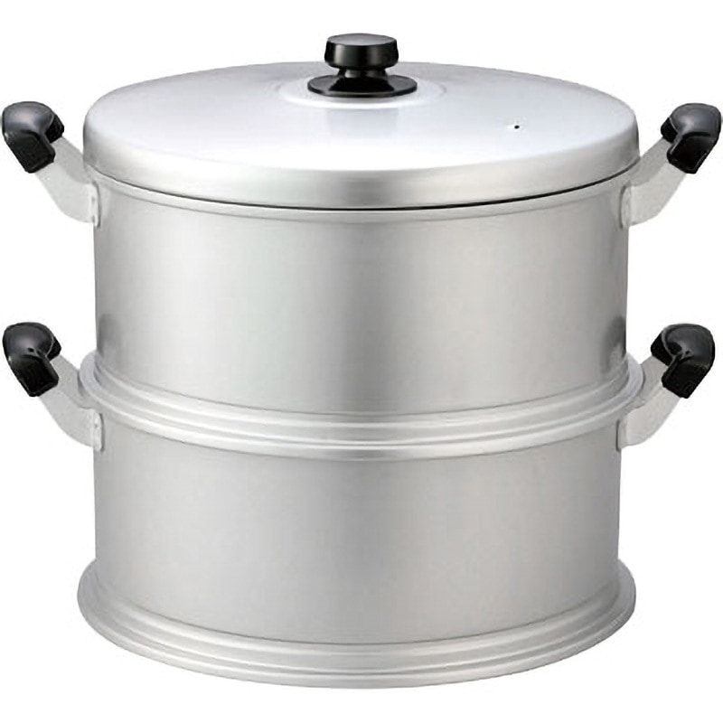 33cm セイロセット(蒸し段×2、蓋×1) hokua(北陸アルミニウム) 寸法535