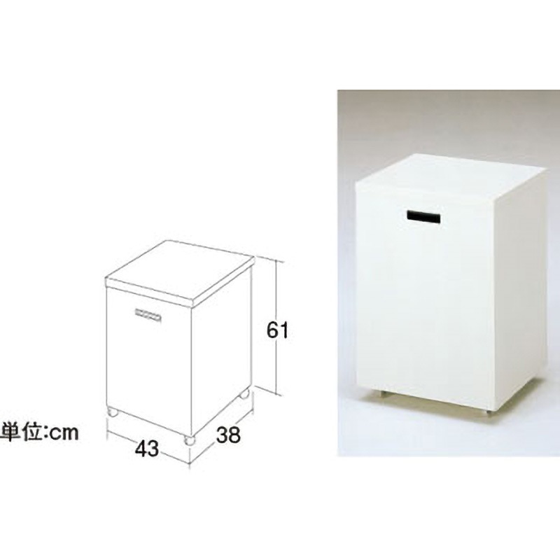740-51-25 CHストックカート 中日販売 高さ61cm  740-51-25