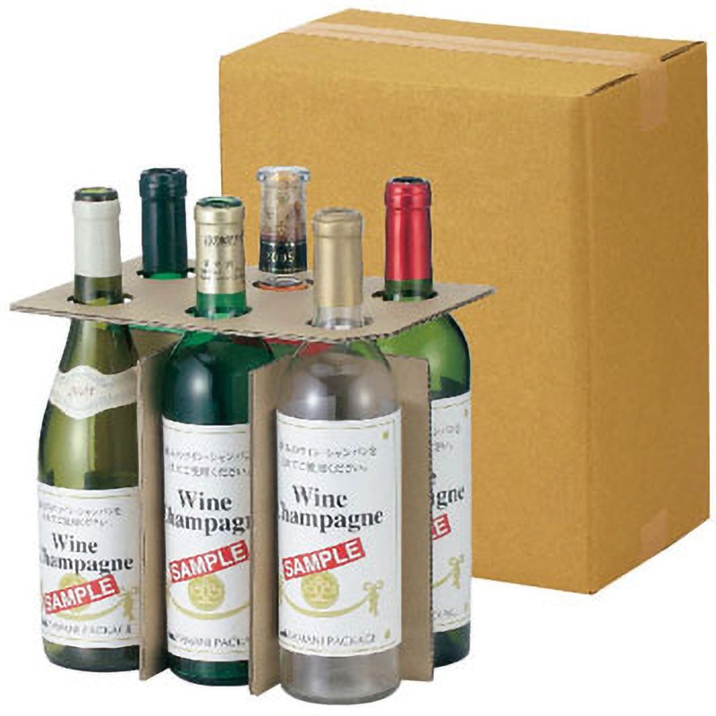 K-1288 720mL細瓶6本 お値打ち宅配箱 ヤマニパッケージ 1ケース(25枚) K-1288 7,393円