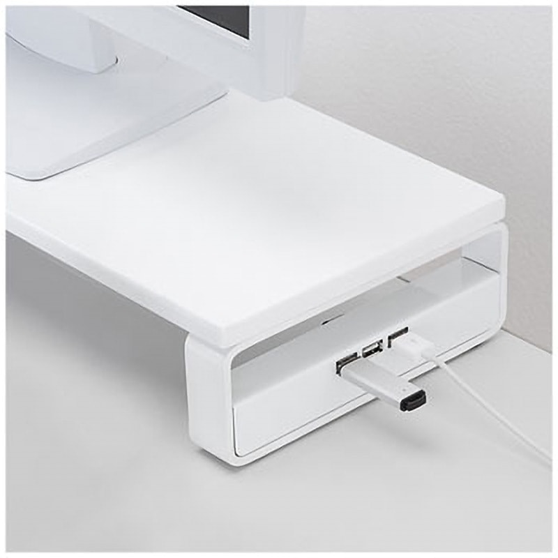 100-MR039W キーボード台 サンワダイレクト ホワイト色 本体幅