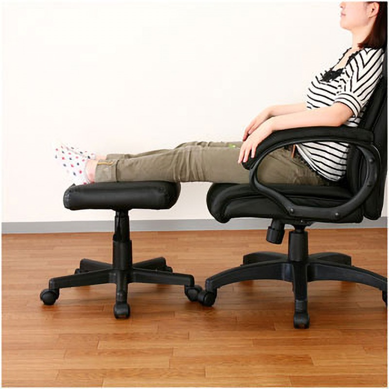 チェア用脚置き台 サンワダイレクト 収納無しスツール