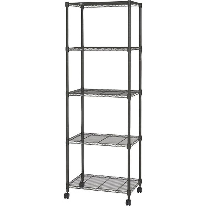 ルミナスノワールフリーラック5段 Luminous(ルミナス) スチールラック