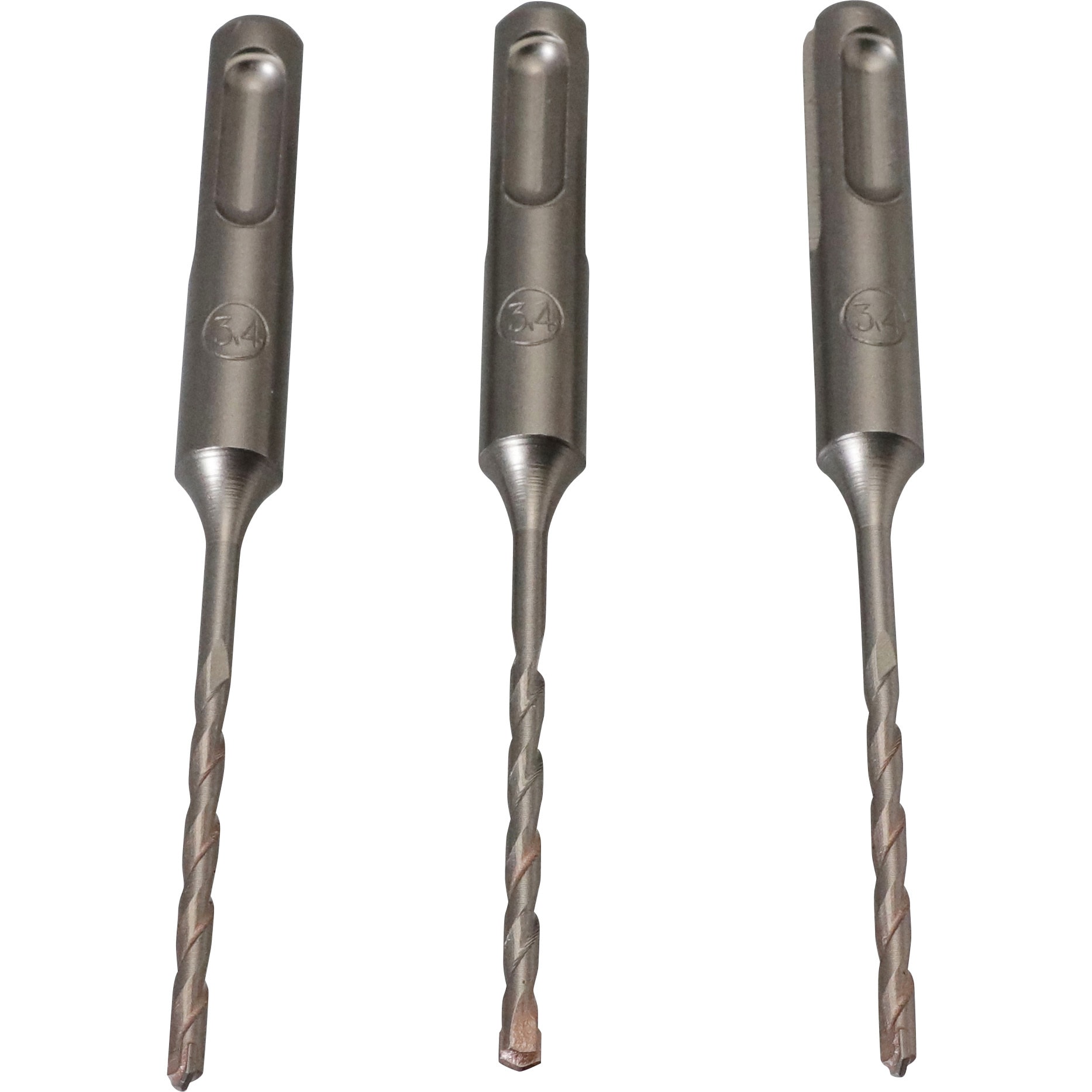 TCD-334 コンクリート用ドリル刃セット(SDSプラス) trad 刃先径3.4mm