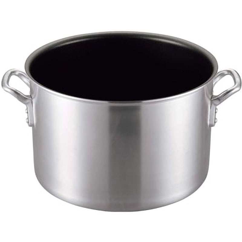 アルミ フッ素バリックス 半寸胴鍋 45cm 蓋無