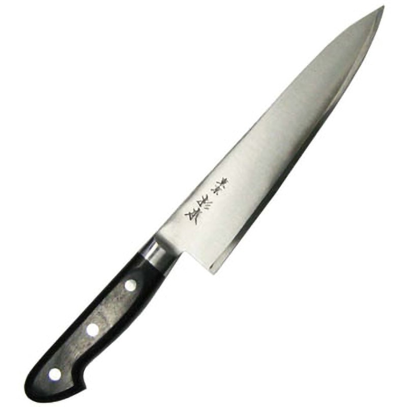 杉本 ツバ付最上品(A)洋庖丁(日本鋼)牛刀 EBM(江部松商事) 種別21cm