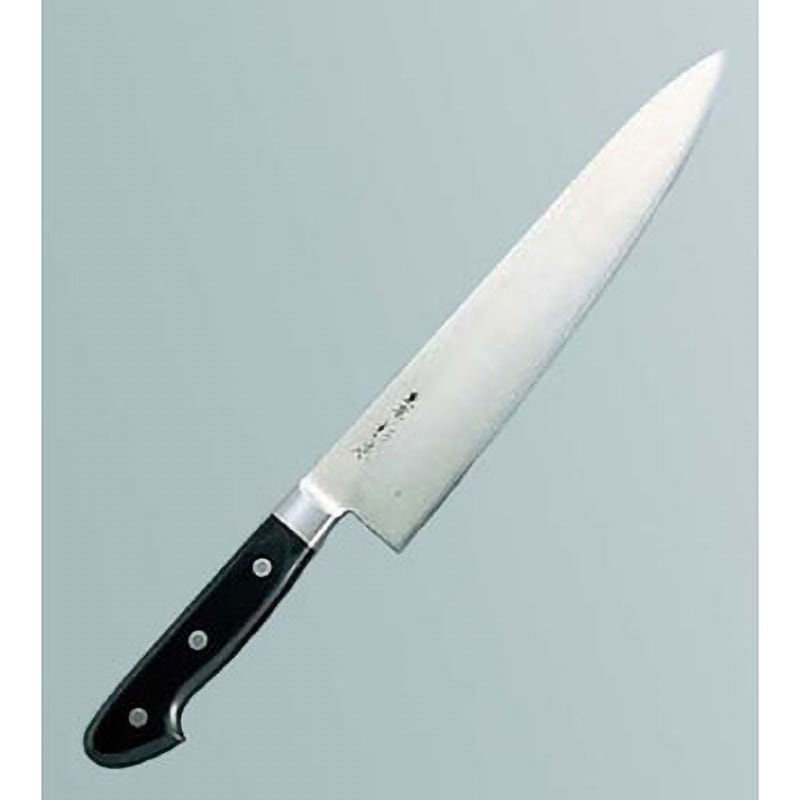 杉本 ツバ付最上品(A)洋庖丁(日本鋼)牛刀 EBM(江部松商事) 種別33cm