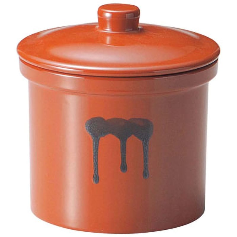 蓋付切立瓶 紅星窯 EBM(江部松商事) 容量9L