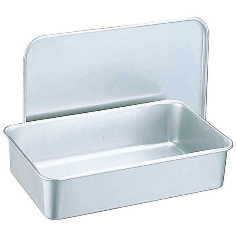 288 アルマイト B型バット(蓋付)(フルーツ添加物容器) 1個 EBM(江部松商事) 【通販モノタロウ】