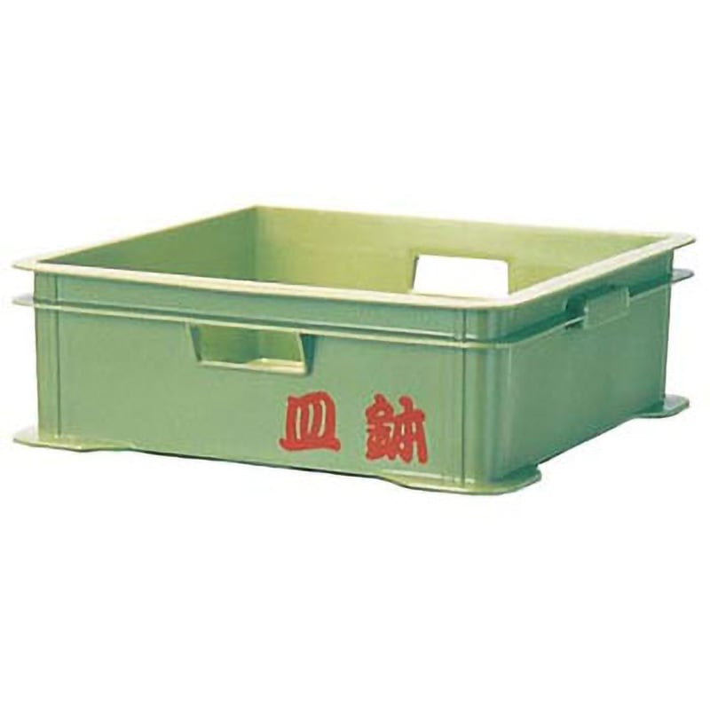 RC-150 皿鉢用 コンテナー EBM(江部松商事) 外寸460×460×H155mm  RC-150