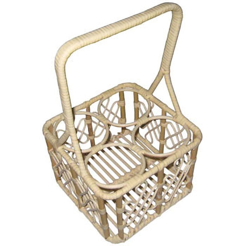 30-404 籐 ビールポーター 1セット(4本) EBM(江部松商事) 【通販モノタロウ】