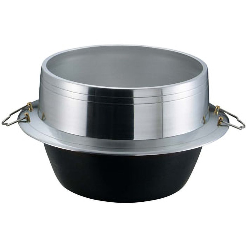 アルミイモノ 豊年釜(カン付) 1個 EBM(江部松商事) 【通販モノタロウ】